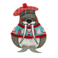 Walrus Ugly Sweater Air Mail Ornament Kit Primary Image