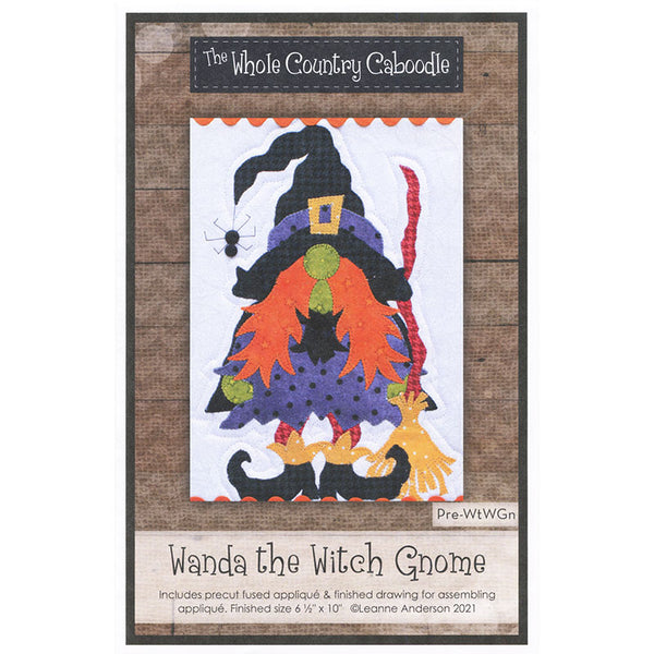 KIT d'emballage et de housse de coussin LUCKY Whole Country Caboodle, comprend des pièces d'applique découpées au laser - France