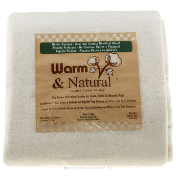 Warm & Natural® Cotton Batting King Primary Image
