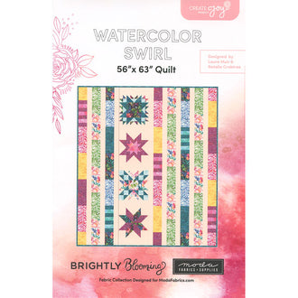 Watercolor Swirl Pattern