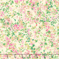 Watercolor Wishes - Petal Party Yellow Pink Metallic Yardage