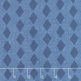 Watermark - Delta Navy Yardage