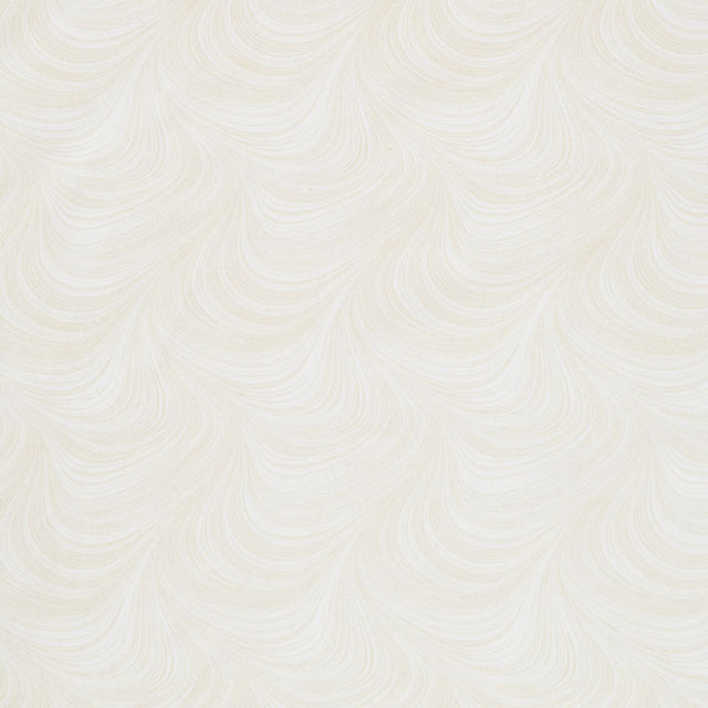 Wave Texture Flannel Wide - Cream 108" Wide Backing