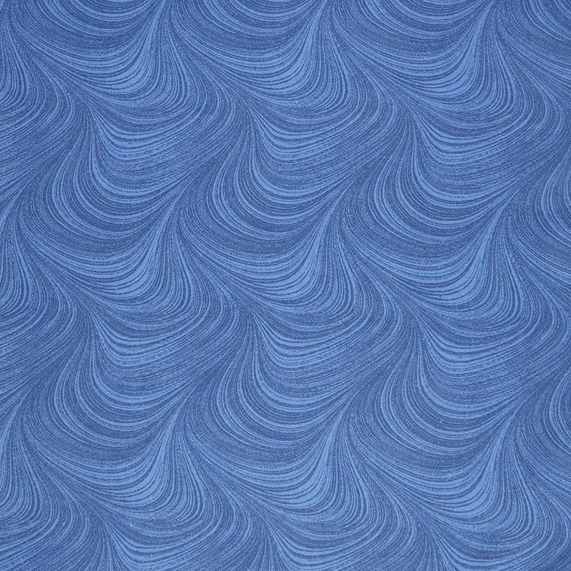 Wave Texture Flannel Wide - Medium Blue 108" Wide Backing Primary Image