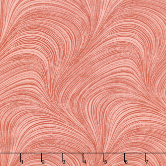 Wave Texture - Wave Texture Red 108" Wide Backing
