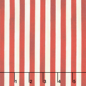 We the People - Patriotic Stripes Red Yardage