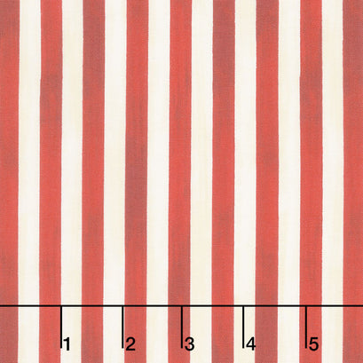 We the People - Patriotic Stripes Red Yardage