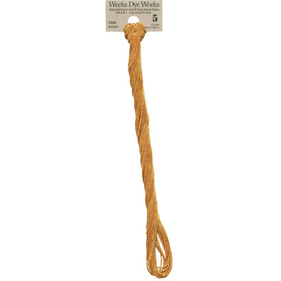 Weeks Dye Works Pearl Cotton #5 - Amber