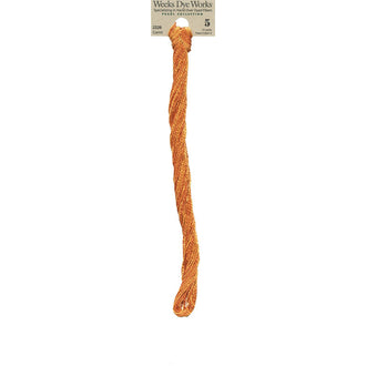 Weeks Dye Works Pearl Cotton #5 - Carrot
