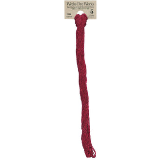 Weeks Dye Works Pearl Cotton #5 - Garnet