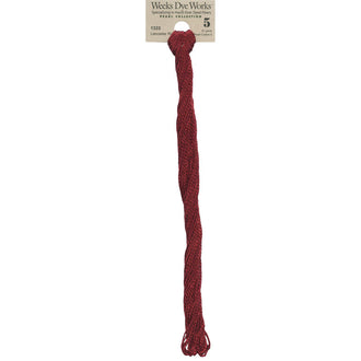Weeks Dye Works Pearl Cotton #5 - Lancaster Red