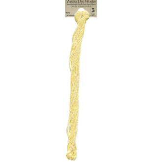 Weeks Dye Works Pearl Cotton #5 - Lemonade