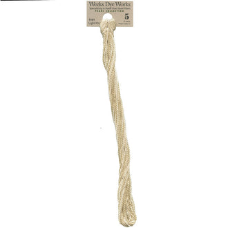 Weeks Dye Works Pearl Cotton #5 - Light Khaki