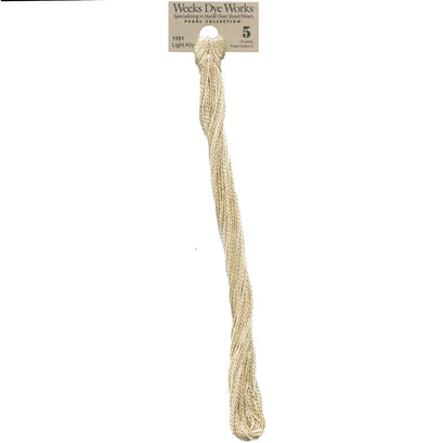 Weeks Dye Works Pearl Cotton #5 - Light Khaki