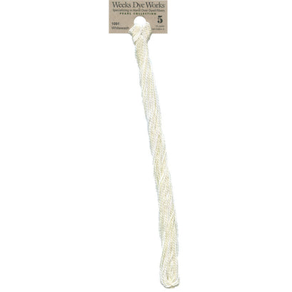 Weeks Dye Works Pearl Cotton #5 - Whitewash