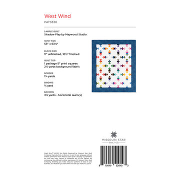 West Wind Quilt Pattern by Missouri Star