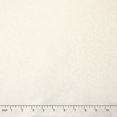 Whisper Prints 3 - Branches Ivory Yardage