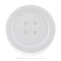 White Button Shaped Storage Box ( 3 1/4" Diameter)
