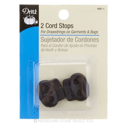 Wide Cord Stops - Black