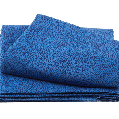 Widebacks - Vine Maze Blue 108" Wide Backing 3 Yard Cut