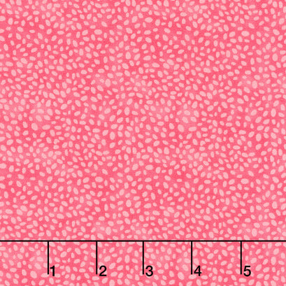 Wild & Free - Pebbled Dot Texture Red Yardage