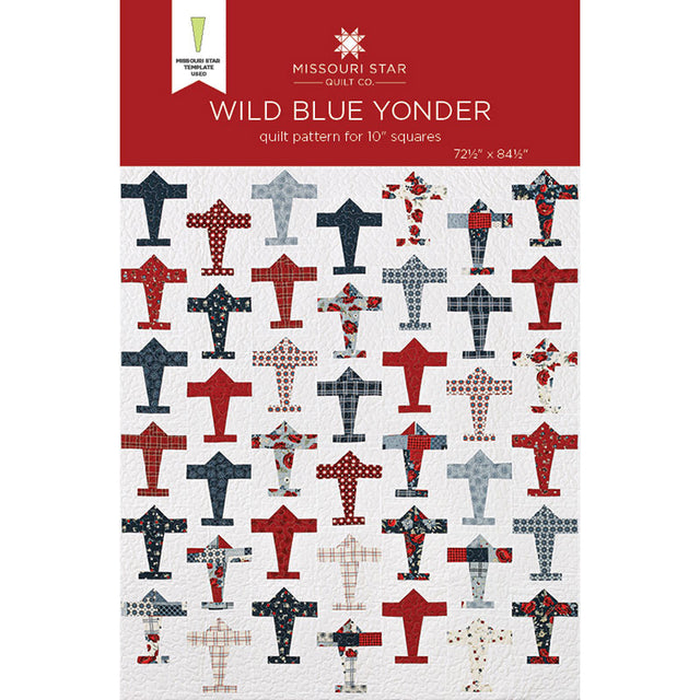 Wild Blue Yonder Quilt Pattern by Missouri Star