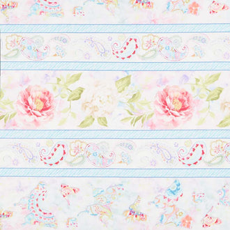 Wild Blush - Repeating Stripe Yardage