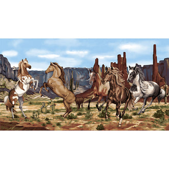 Wild Wild West - Wild Horse Scenic Multi Panel
