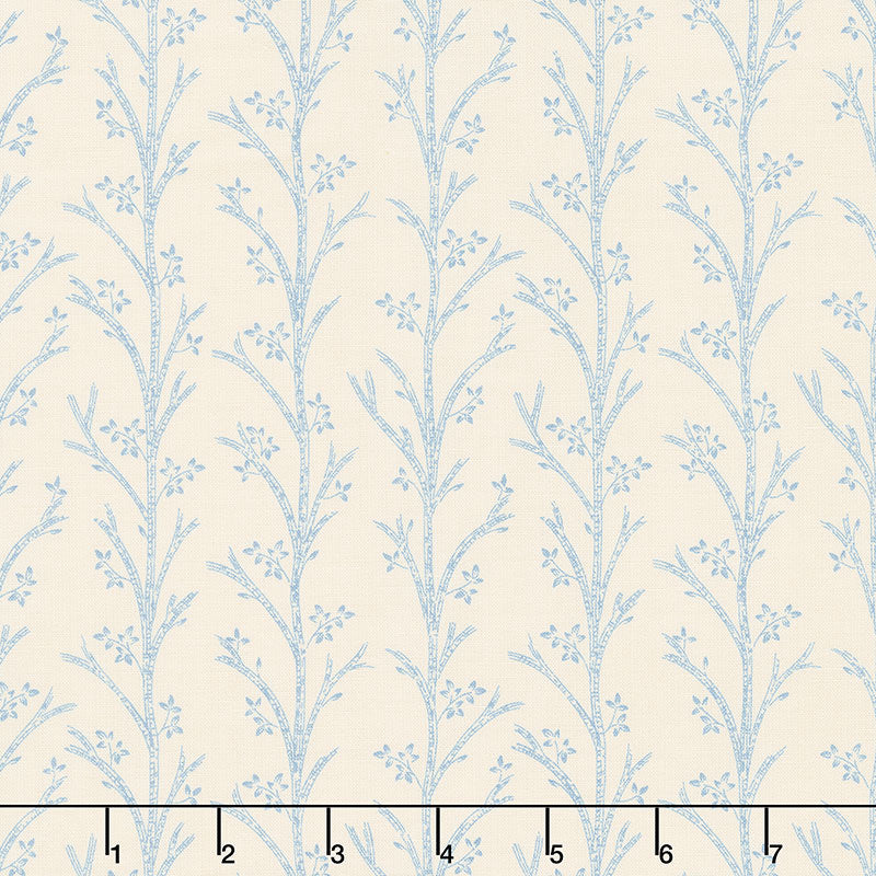 Willow - Blooming Branches Linen Yardage