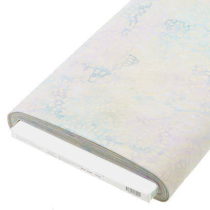 Wilmington Batiks - Mosaic Circles Cream Green Bolt