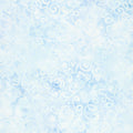 Wilmington Batiks - Squiggly Floral Blue Cream Bolt