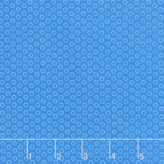 Wilmington Essentials - Blue Ribbon Tiny Rings Light Blue Yardage