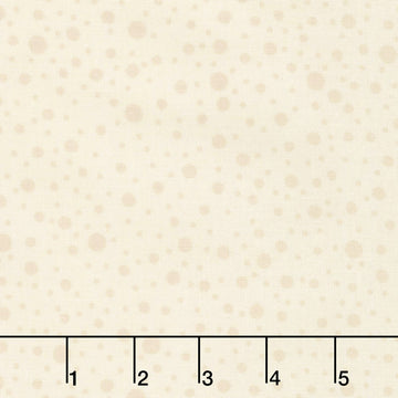Wilmington Essentials - Caramel Macchiato Dotty Dots Caramel Yardage