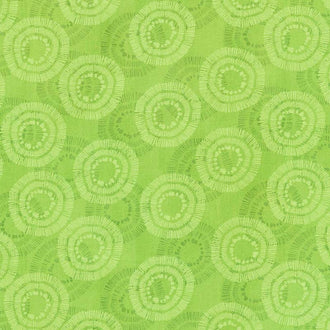 Wilmington Essentials - Circle Burst Lime Yardage