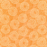 Wilmington Essentials - Circle Burst Orange Yardage Primary Image