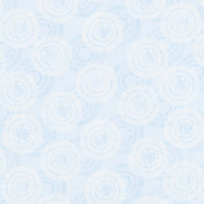 Wilmington Essentials - Circle Burst Sky Blue Yardage