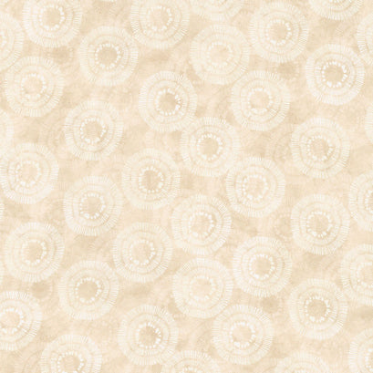 Wilmington Essentials - Circle Burst Tan 108" Wide Backing