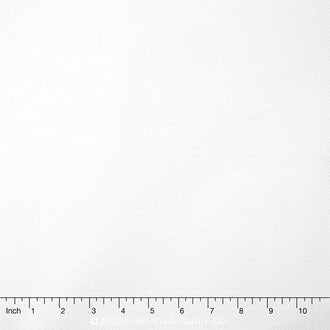 Wilmington Essentials - Criss Cross White-on-White Yardage