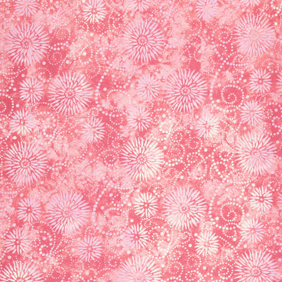 Wilmington Essentials - Flower Burst Watermelon 108" Wide Backing