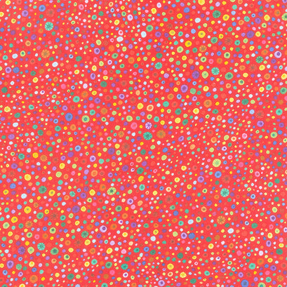 Wilmington Essentials - Glass Beads Red Yardage