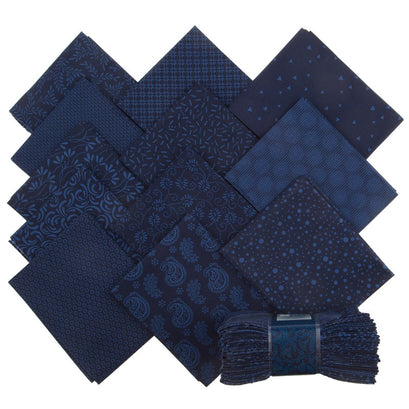 Wilmington Essentials - In the Navy Fat Quarter Gems