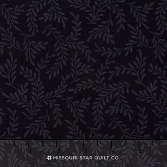 Wilmington Essentials - Midnight Springs Black on Black Yardage