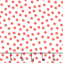 Wilmington Essentials - On the Dot White Red Yardage Primary Image