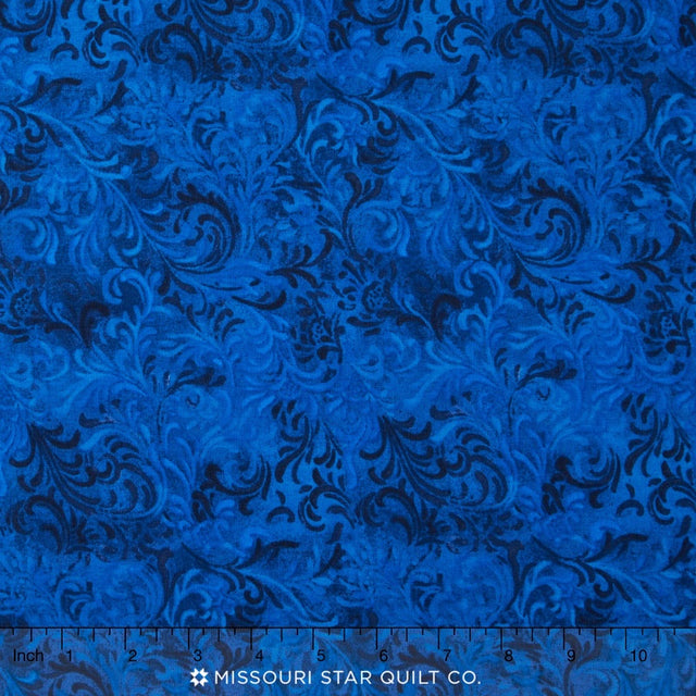 Wilmington Essentials - Sapphire Sky Embellishment Royal Blue Yardage