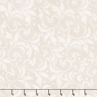 Wilmington Essentials - Vintage Scroll Ivory 108" Backing