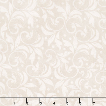 Wilmington Essentials - Vintage Scroll Ivory 108" Backing