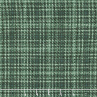 Winter Elegance - Winter Plaid Elegance Green Yardage