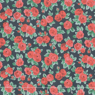 Winter Flower Show - Ascot Rose Yardage