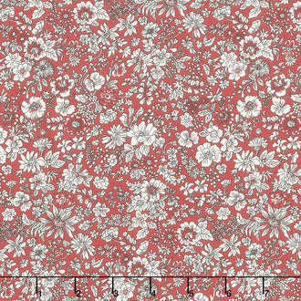 Winter Flower Show - Emily Silhouette Yardage
