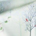 Winter Shimmer 2 - Scenic Deer Opal Pearlized Yardage Alternative View #1